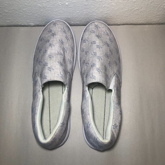 CABIN KICKS Sneakers Women's Size US12 Graceful Gray Slip On Shoes - Picture 6 of 14